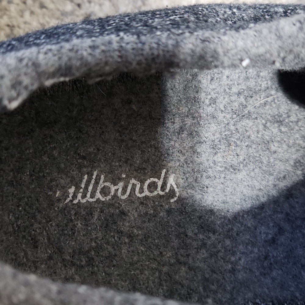 Allbirds Women's Wool Runners Sneakers Dark Grey/White Sole Size 10 - Picture 6 of 10